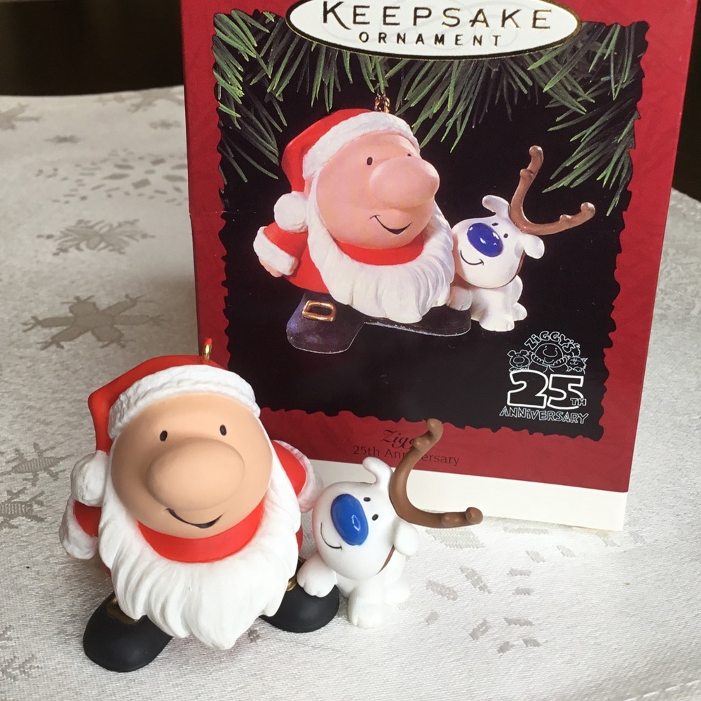 Hallmark Ornament - 1996 Ziggy 25th Anniversary